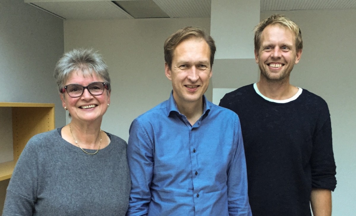 Sylvi Ofstad Samstag (SV), Erik Lundeby (V) og Henrik Mathiesen (MDG)